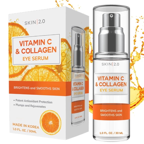 Suero para el contorno de ojos Skin 2.0 con Vitamina C y Colágeno 30 ml