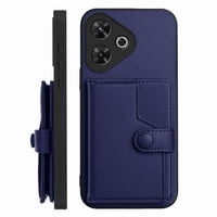 Foxdock Funda Para Xiaomi Redmi Note13 4G Con Bloqueo Rfid - Diseño Elegante Con Cierre De Botón