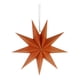 thumbnail image 4 of Estrella Grande 3D, Estrella Colgante Decorativa Grande Para Fiesta, Dormitorio, Cumpleaños, Naranja, 4 of 5