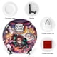 thumbnail image 3 of Demon Slayer Plato decorativo de porcelana fina (bone china), plato decorativo de cerámica para hogar, oficina, soporte de pared, platos decorativos para dormitorio - 6 pulgadas (15 cm), 3 of 6