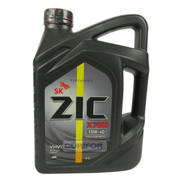 Aceite Motor Zic 15w40 X7000 Diesel Full Sintetico 4 Litros