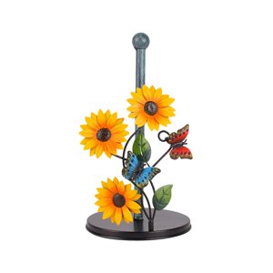 Bothyi - Servilleteros De Girasol De Otoño De Acción De Gracias, Soporte Para Pañuelos De Baño Para Cocina, Mariposa