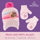 thumbnail image 5 of Set de Gorro y Manoplas de Invierno para Niñas Pequeñas Disney Princesas, 5 of 6