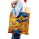 thumbnail image 4 of Tobee Cartoon Bolso de tela con estampado de lienzo para mujer, bolsa de compras reutilizable y estética, con cremallera interior, regalo para mujer,40*45cm., 4 of 6