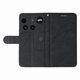 thumbnail image 4 of Funda tipo cartera con tapa para Nothing Phone 3 con tarjetero, soporte y cubierta magnética Negro, 4 of 5