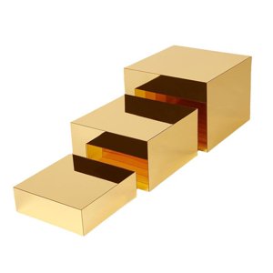 Magideal - Soporte Acrílico Para Magdalenas, Estante Para Panadería De Postres, Soporte Para Postres Para Servidor, Elevador De Exhibición Para Pasteles, Para Bo 3 Piezas