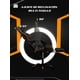 thumbnail image 3 of Silla Gamer Hell Castle Reclinable Con Cojin Lumbar Color Negro Con Naranja, 3 of 6