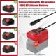 thumbnail image 3 of Cargador Mini para Auto Compatible para Mil*wau*kee Batería de 18V de Ion de Litio Reemplazo para Estación de Carga de Ion de Litio, 3 of 7