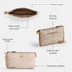 thumbnail image 3 of Wristlet COACH de piel granulada grande con correa de cadena, 3 of 5