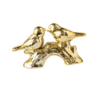 Magideal - Decoración De Estatua De Pájaro Estatuilla De Pájaro Colecciones De Adornos Artísticos Adorno De Escritorio Escultura De Pájaro Para Mesa Festival Ofi