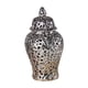 thumbnail image 1 of Tarro De Jengibre De Porcelana Con Tapa, Jarrón De Cerámica Para Centro De Mesa De Fiesta, Hogar, Plata, 1 of 3