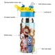 thumbnail image 3 of Slumberkins Botella de Agua con Tapa Pop Top de Un Toque, Acero Inoxidable, a Prueba de Fugas, para Deportes, Botella Infantil azul 12 oz, 3 of 6