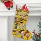thumbnail image 2 of Calcetín de Navidad Desmarcar Big Mouth Blanco 45cm x 32cm, 2 of 5