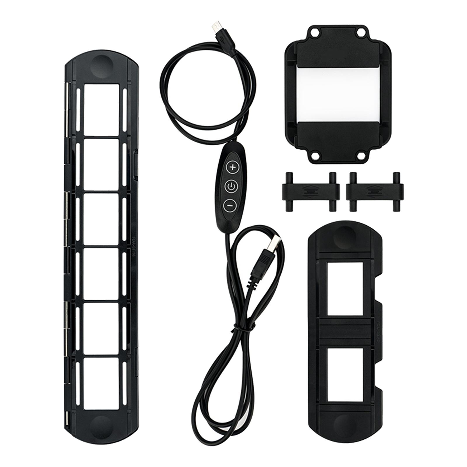 Bothyi - Juego De Luces Led Para Escaneo De Película Negativa, Escáner De Película Ligera De 6500K, Copia De Película