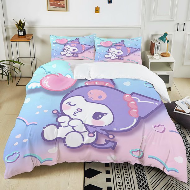 Universal Bedding Sets Cute Comforter Cover Bed Cover Duvet Cover Pillow Case 2-3 Pieces Sets Kids Adult Size
