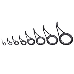 Ioensy - Juego De 8 Guías Para Caña De Pescar, Puntas, Anillos Para Ojos, Reparación De Construcción De Caña De Pescar