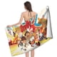 thumbnail image 4 of StuGo Toalla de playa de secado rápido con diseño temático, regalo para mujeres y niñas, ideal para cumpleaños, fans, amantes de la música, uso en la playa o al aire libre, 78 × 180 cm, 4 of 6