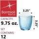 thumbnail image 2 of Vaso de Agua Bormioli Rocco 280 ml Azul, Pack de 12, 2 of 8