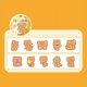 thumbnail image 1 of Get Creative with 100pcs of Cute Cartoon Animal Washi Masking Tapes for Scrapbooking, Planners, DIY Crafts and Material Decoration, 1 of 4
