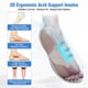 thumbnail image 3 of Plantilla de zapato para aliviar la fascitis plantar, soporte para el arco, 2 pares, 3 of 6