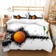 thumbnail image 1 of Fantastic Basketball Duvet Cover Set Uk Single Double US Twin Full Bed Linen Set Home Textiles Bedding Bed Sheets, 1 of 5