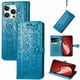 thumbnail image 2 of Funda Cartera FOXDOCK para iPhone 16 Pro , Flip PU con Relieve de Gatos y Perros, Tarjetero y Soporte, 2 of 6