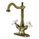 thumbnail image 1 of Grifo para lavabo Kingston Brass KS1493PX, latón envejecido, 1 of 2