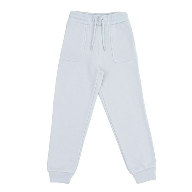Pantalón De Buzo Niño Kids Basico Gris Corona