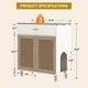 thumbnail image 3 of Gabinete de madera para arenero de gato Faceket 80x40x88 cm, 3 of 9