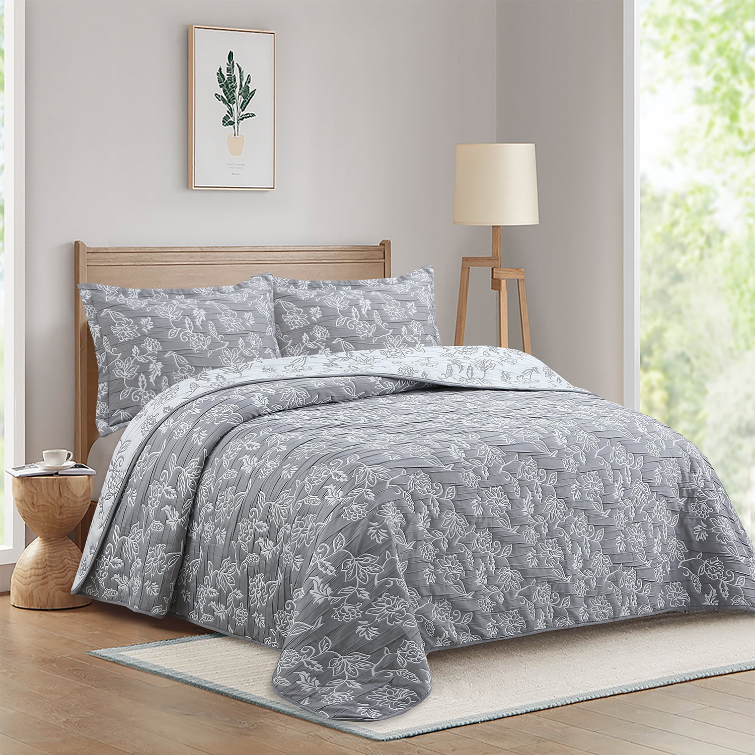 Quilt Andes Jacquard Gris