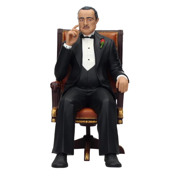 Estatua SD TOYS El Padrino 15 cm Don Vito Corleone