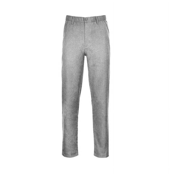 Pantalón Escolar Básico Frente Plano Juvenil Gris
