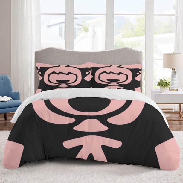 Anya Bedding Sets Cartoon Duvet Cover Lightweight 3 Piece Bet Sets for Kids Boys Girls