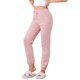 thumbnail image 4 of Pantalones de Lounge a Rayas de Algodón para Mujer de INSPIRE CHIC, Joggers Suaves con Cordón, Bolsillos y Puños Elásticos XS Rosa Polvoriento a Rayas, 4 of 5