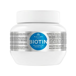 Kallos - - Máscara Biotin Para Cabellos Debiles Y Delgados 275Ml