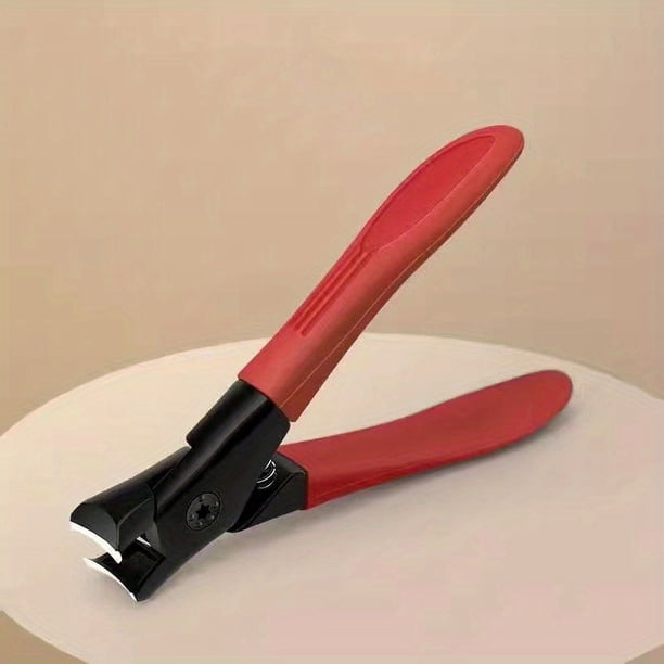 Nail Scissors Large Mouth Stainless Steel Anti-splash Nail Trimmer Nail Clipper Tool For Hard Thick Nail Toenails