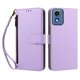 thumbnail image 3 of Funda con Billetera para [Motorola Moto G 2024 5G] con Bolsillo Zipper y Tarjetero Morado claro, 3 of 6