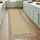 thumbnail image 1 of Alfombra para correr GarveeHome, festoneada, lavable, de yute tostado liso, 2 x 6, 1 of 4