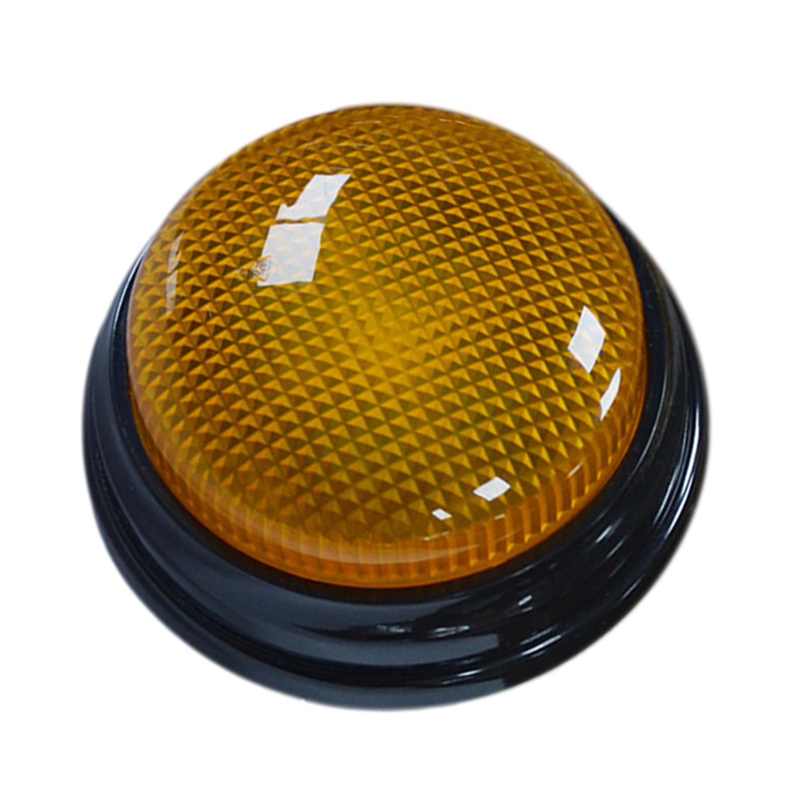 Bothyi - Botón De Sonido Noches De Trivia De Oficina Botón De Programa De Juegos Fácil De Usar Juguete Para Niños Amarillo