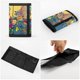 thumbnail image 5 of Rocket Power Cartera Trifold para Hombres, 8 Ranuras para Tarjetas, 1 Ventana de ID, Tarjetero Delgado con Bolsillo de Efectivo con Cremallera para Uso Cotidiano, 5 of 6