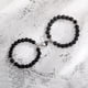 thumbnail image 1 of Heart Matching Couple Bracelets - Natural Stone Beads Yoga Bracelet for Romantic Lovers - Perfect Valentine's Day Gift, 1 of 5