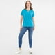 thumbnail image 4 of Polera Mujer Escote Cut Out Piping Turquesa Corona, 4 of 5