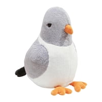 Magideal - Paloma De Peluche, Juguete De Peluche, Cómodo Y Bonito Regalo De Cumpleaños, Pájaro De Peluche, Decoración Del Hogar Para Sofá, Hogar, Adultos, Niños, Gris