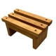 thumbnail image 3 of Sofá Banco Sofá Reposapiés Cubo De Baño Taburete De Madera Para Pedicura Tienda Adultos Amarillo, 3 of 3