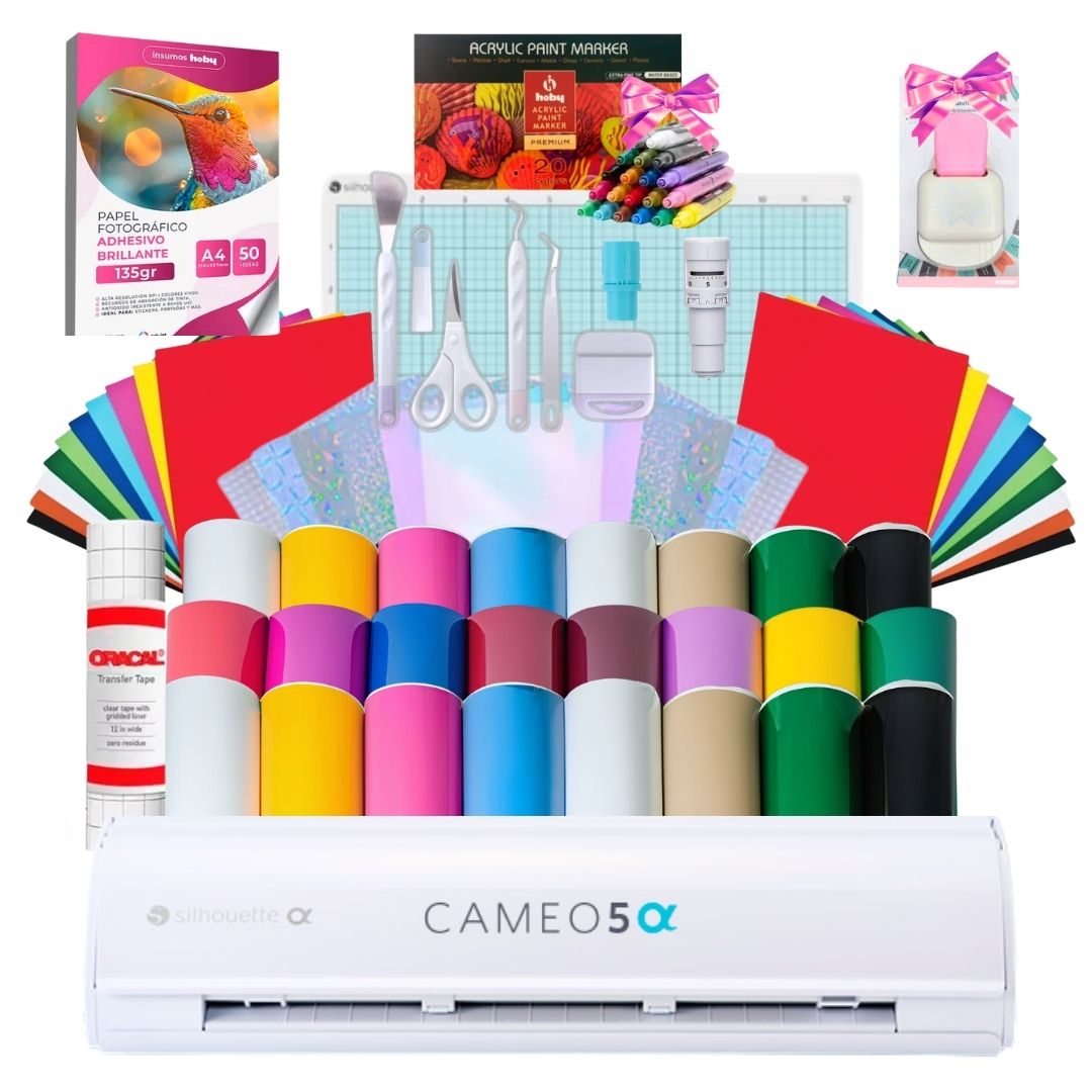 Silhouette America - Nueva Cameo 5 Alpha Kit Vinilos