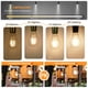thumbnail image 2 of Bombilla LED Qingmiao A19 E26, base regulable, 4 W, 400 lm, 3000 K, paquete de 6, 2 of 7