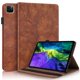 thumbnail image 1 of Funda con relieve del Árbol de la Vida para tablet ipad Pro 12.9(2024) con soporte, ranuras para tarjetas y soporte para lápiz óptico. Marrón, 1 of 5
