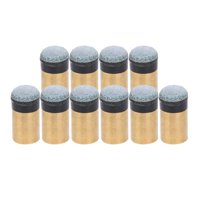 Ioensy - 10 Uds. Puntas De Taco De Billar/Snooker Atornilladas Tipo 4 Tamaños Diámetro Roscado 12Mm