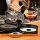 thumbnail image 3 of Barra con borde de cristal de 3 niveles para margaritas y cócteles TonJin, 3 of 7