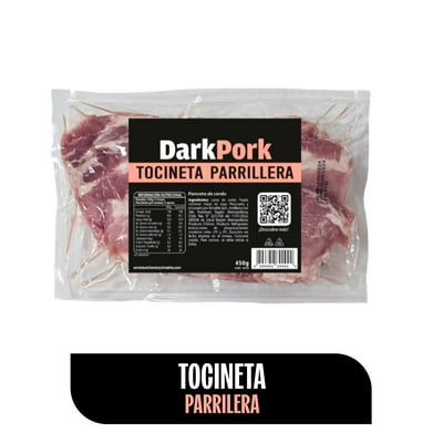 Tocineta De Cerdo Parrillera 450 G Dark Pork